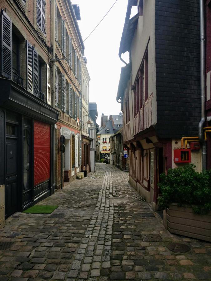 Studio Centre Historique Honfleur Bagian luar foto